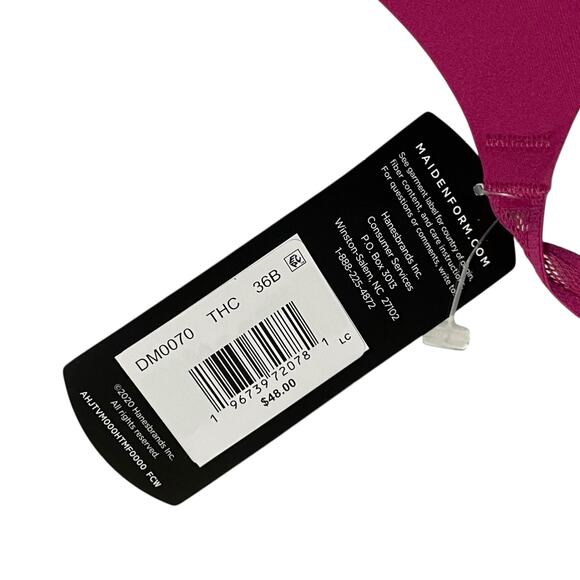 Maidenform Womens Bra Size 36B Comfort Devotion DreamWire Underwire Bra DB0070 - Picture 8 of 11